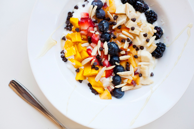 Cottage Cheese Yogurt Rainbow Power Bowl