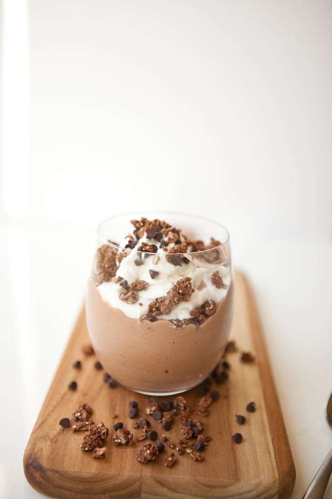 Chocolate Mint Protein Ice Cream Sundae