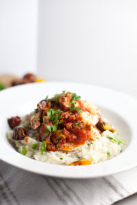 on Shrimp with Burst Tomatoes and Mashed Cauliflower lillieeatsandtellscom.bigscoots-staging.com