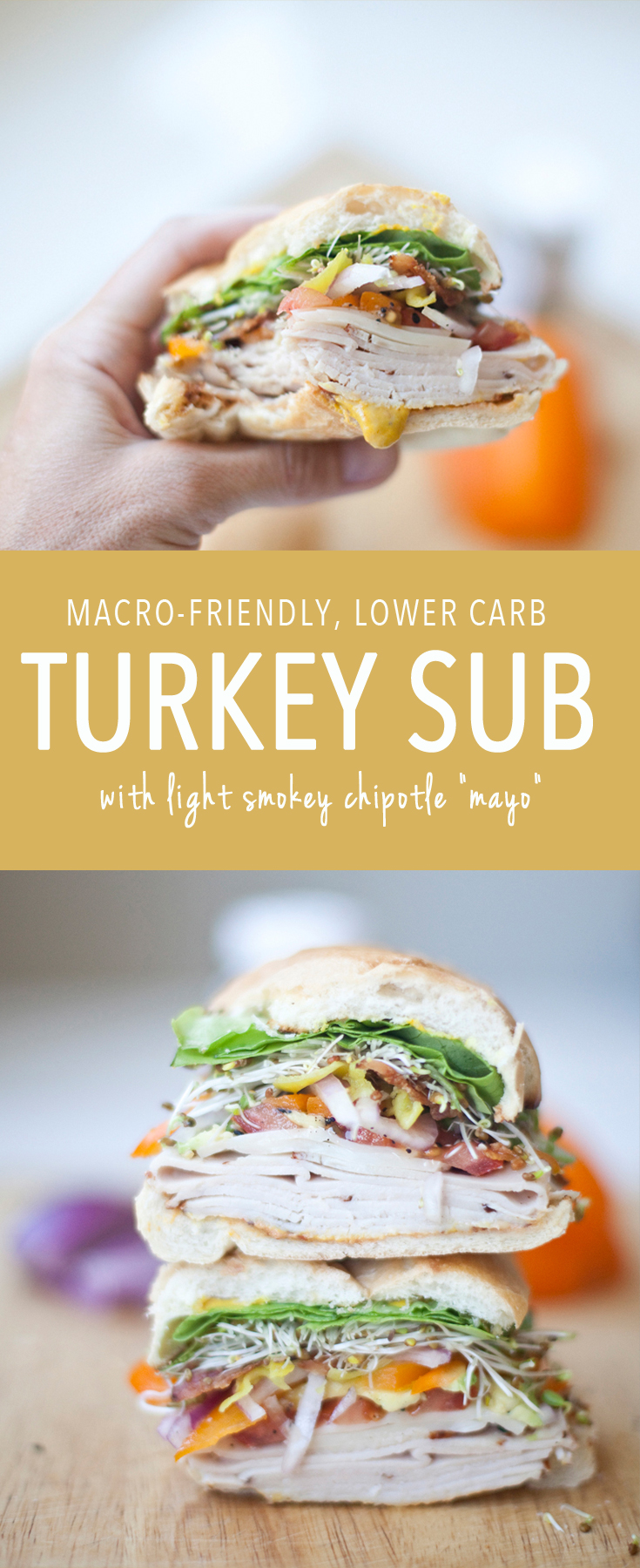 Every Day Macro-Friendly Giant Turkey Sub lillieeatsandtellscom.bigscoots-staging.com