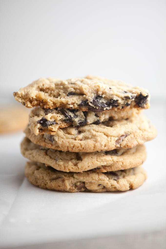 My Favorite Non-Macro Friendly Legit Buttery Chocolate Chip Cookies