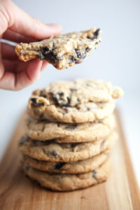 My Favorite Non-Macro Friendly Legit Buttery Chocolate Chip Cookies