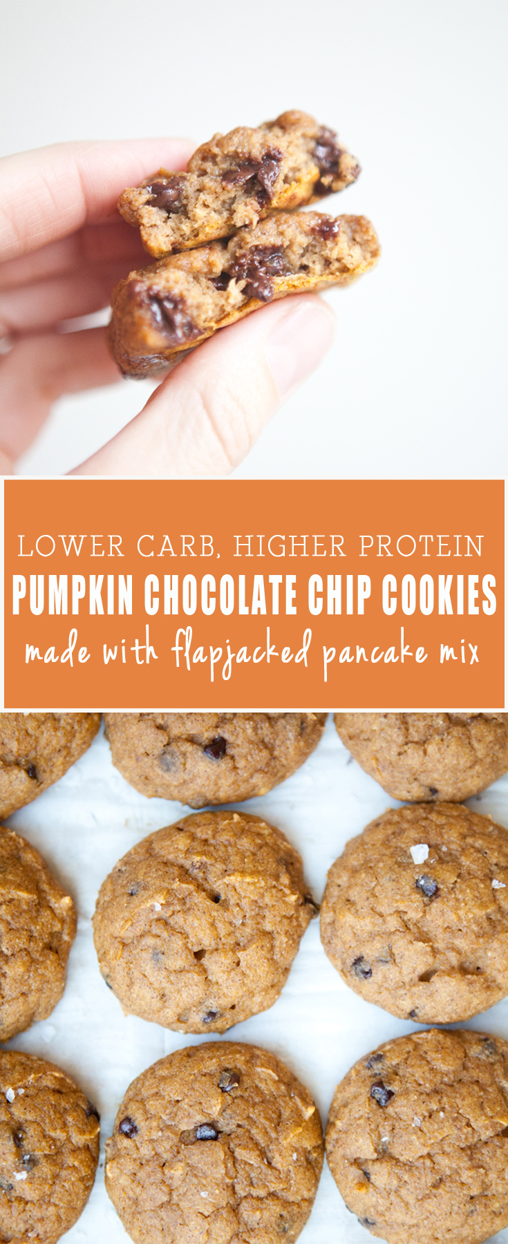 Macro Friendly Pumpkin Chocolate Chip Cookies www.lillieeatsandtellscom.bigscoots-staging.com