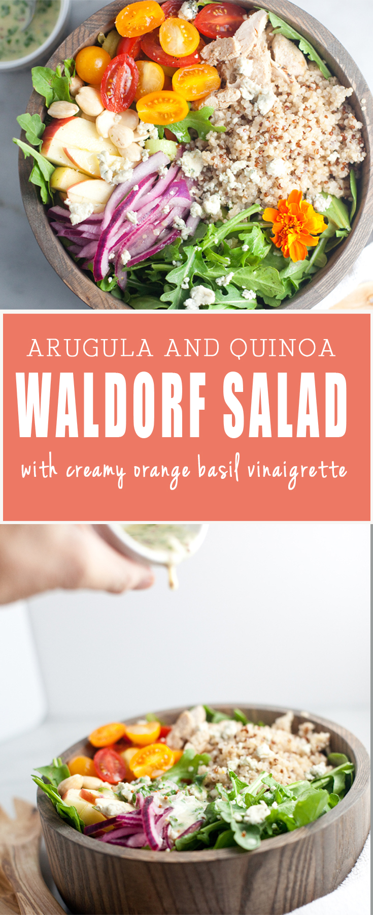 Arugula Quinoa Waldorf Salad www.lillieeatsandtellscom.bigscoots-staging.com