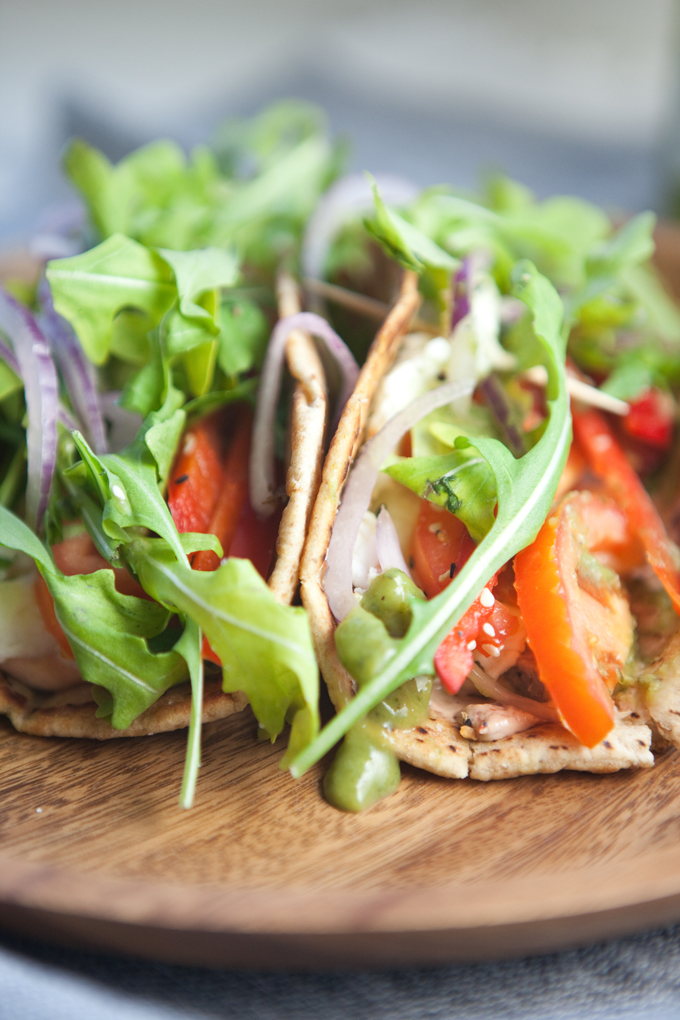 Macro Friendly Egg white and turkey sausage pita tacos www.lillieeatsandtellscom.bigscoots-staging.com