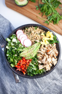 Cauliflower Rice Asian Chopped Salad www.lillieeatsandtellscom.bigscoots-staging.com