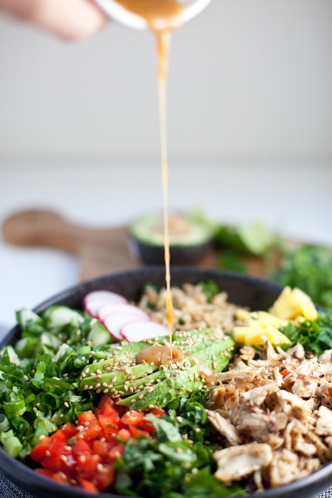 Cauliflower Rice Asian Chopped Salad www.lillieeatsandtellscom.bigscoots-staging.com