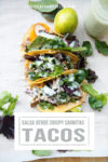 photo of tacos with text