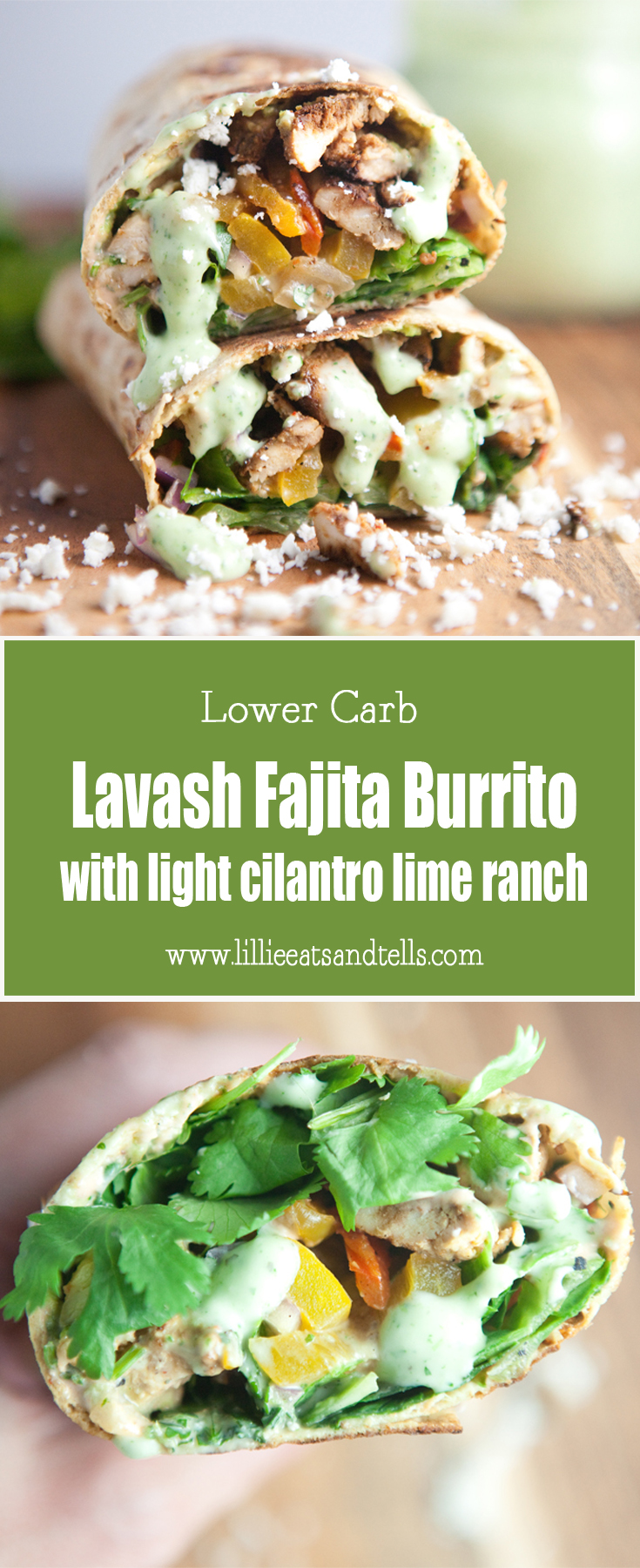 Lower Carb Lavash Fajita Burrito www.lillieeatsandtellscom.bigscoots-staging.com