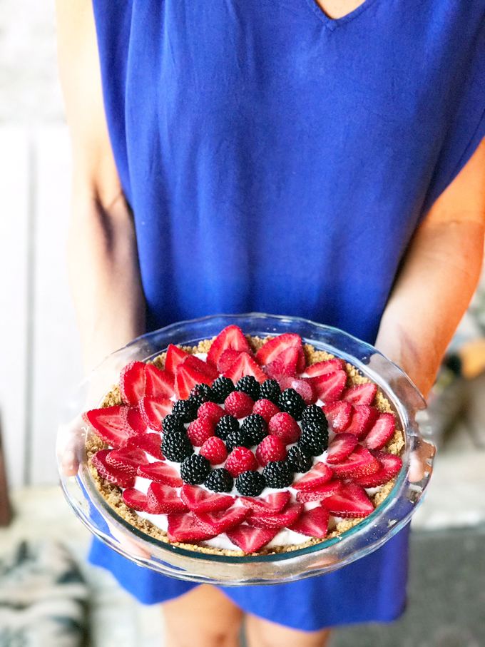 Greek Yogurt and Berry Tart www.lillieeatsandtellscom.bigscoots-staging.com