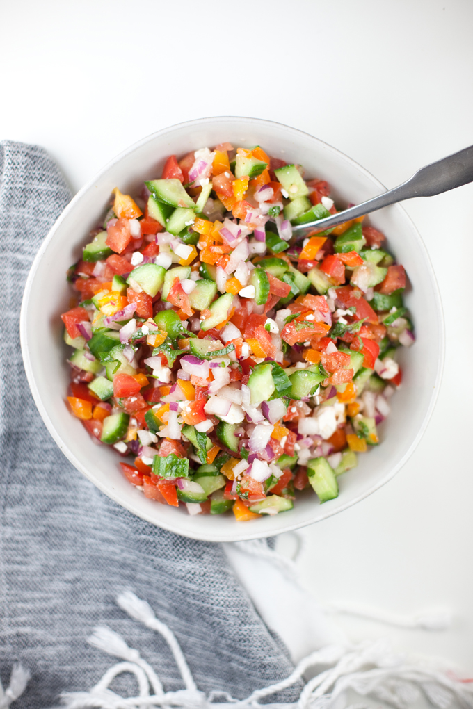 Greek Cucumber Feta Salsa #macrofriendly #skinny #healthy www.lillieeatsandtellscom.bigscoots-staging.com
