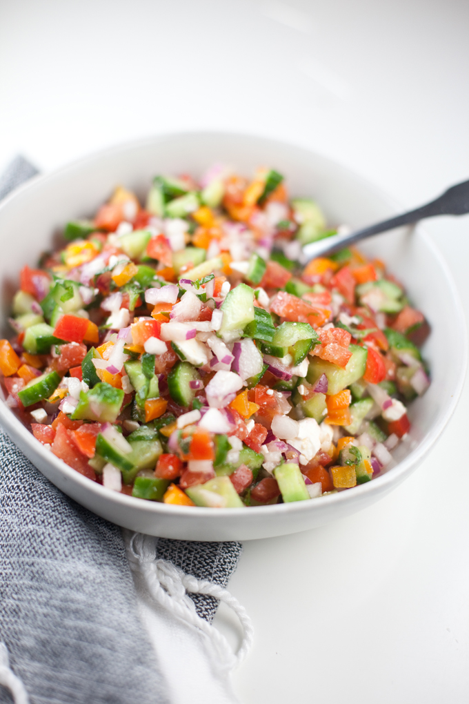 Greek Cucumber Feta Salsa #macrofriendly #skinny #healthy www.lillieeatsandtellscom.bigscoots-staging.com