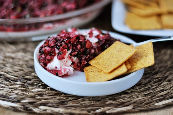 Cranberry Relish on a dish