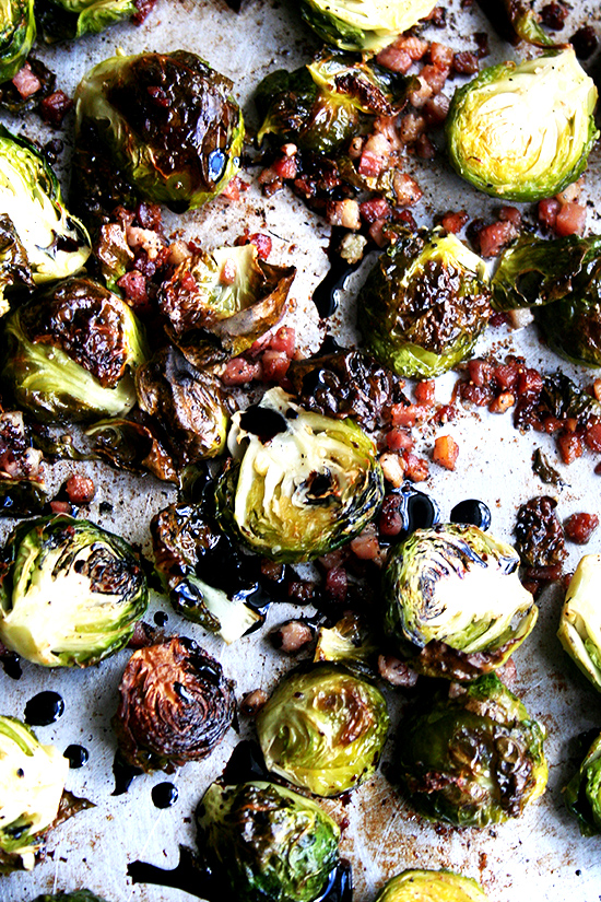 Roasted Brussels