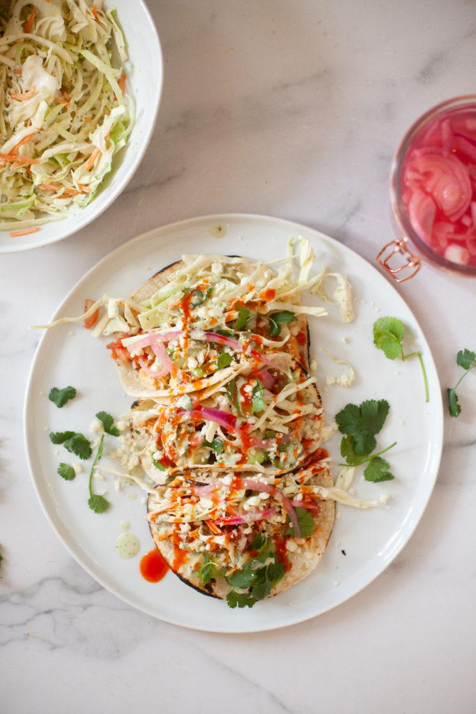 These tacos have homemade pico and jalapeno dressing! www.lillieeatsandtellscom.bigscoots-staging.com