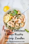 This is easy to make and super flavorful from the lemon and creamy ricotta. www.lillieeatsandtellscom.bigscoots-staging.com