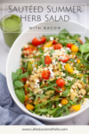 Sautéed Summer Herb Salad www.lillieeatsandtellscom.bigscoots-staging.com