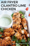 Air Fryer Cilantro Lime Chicken www.lillieeatsandtellscom.bigscoots-staging.com