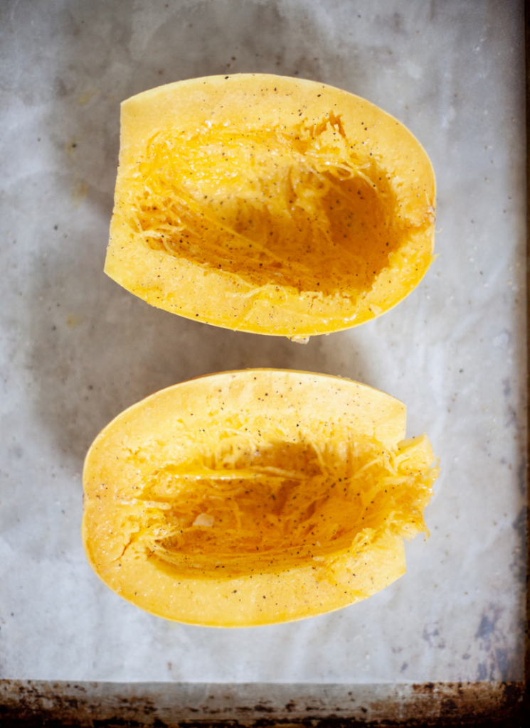 Roast spaghetti squash the easy way www.lillieeatsandtellscom.bigscoots-staging.com