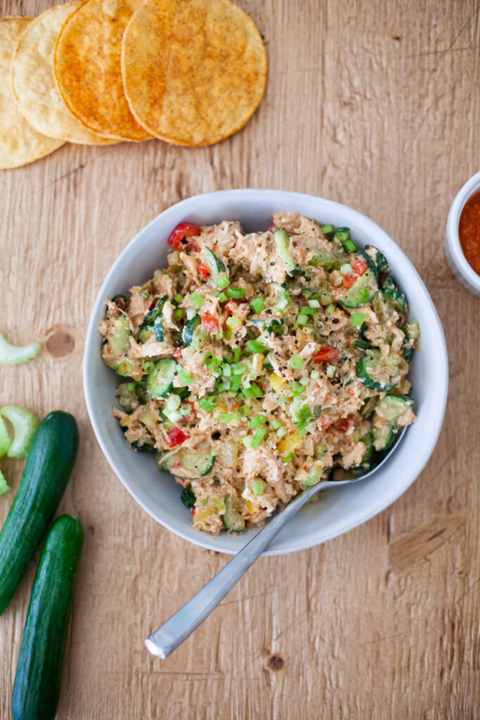 quick and easy romesco chicken salad recipe by www.lillieeatsandtellscom.bigscoots-staging.com
