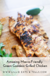 Green Goddess Grilled Chicken recipe by Lillie Eats and Tells