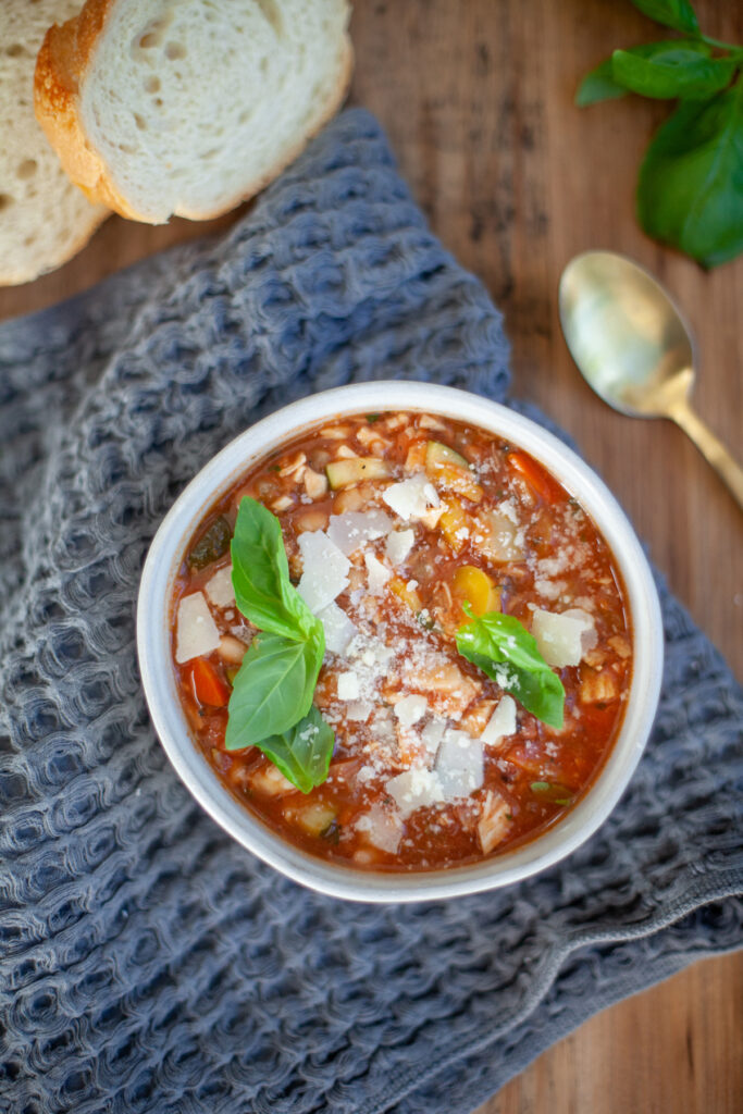 Minestrone Soup With Chicken